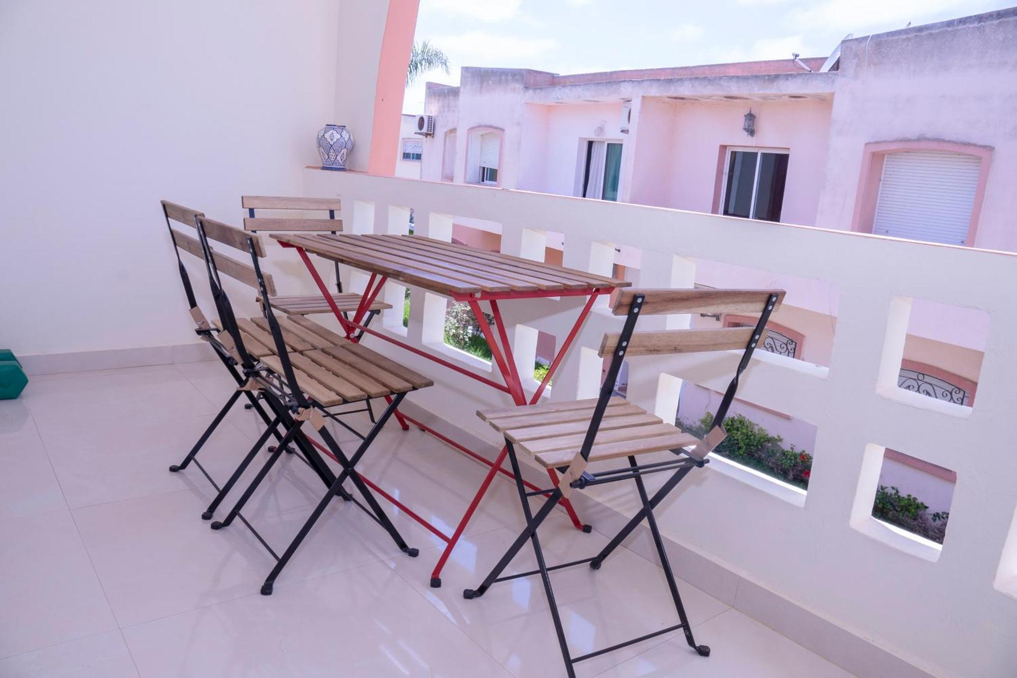 Duplex La Roseraie A 2Min De La Plage 2 Piscines Sidi Bouzid Exterior foto